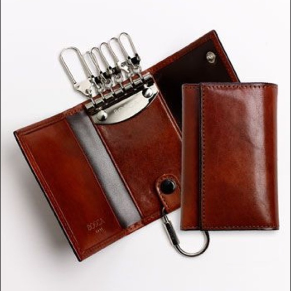 Men’s bosca ‘old leather’ key case brown
